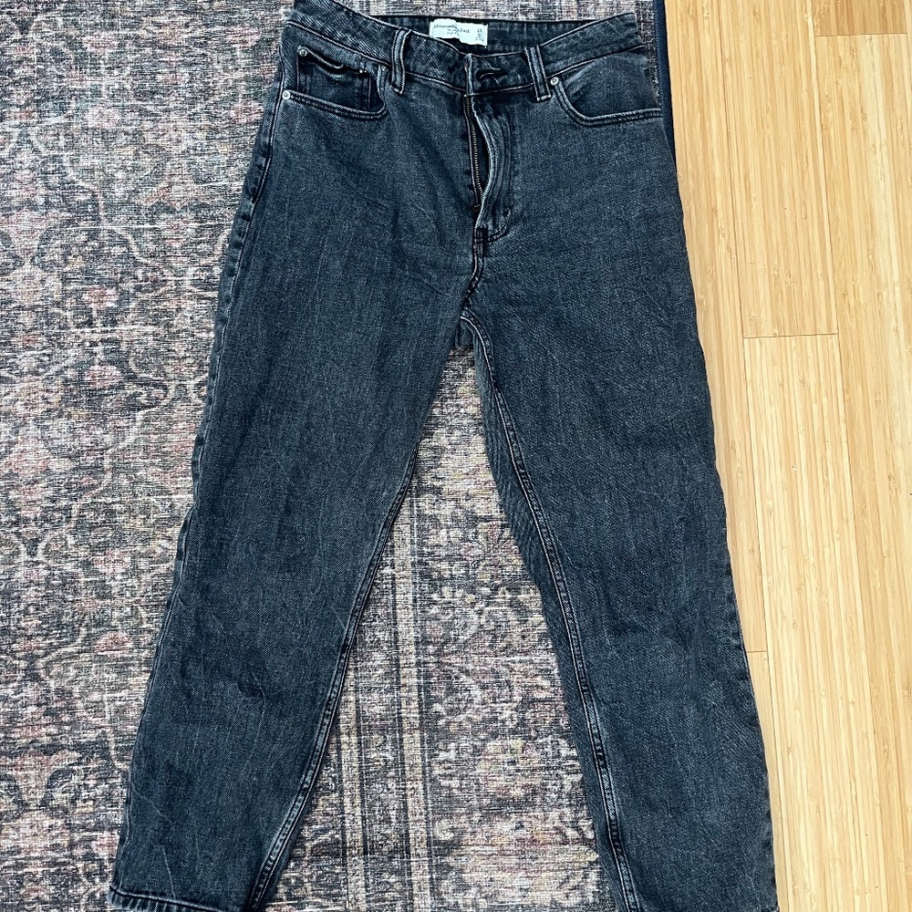 A&F jeans black